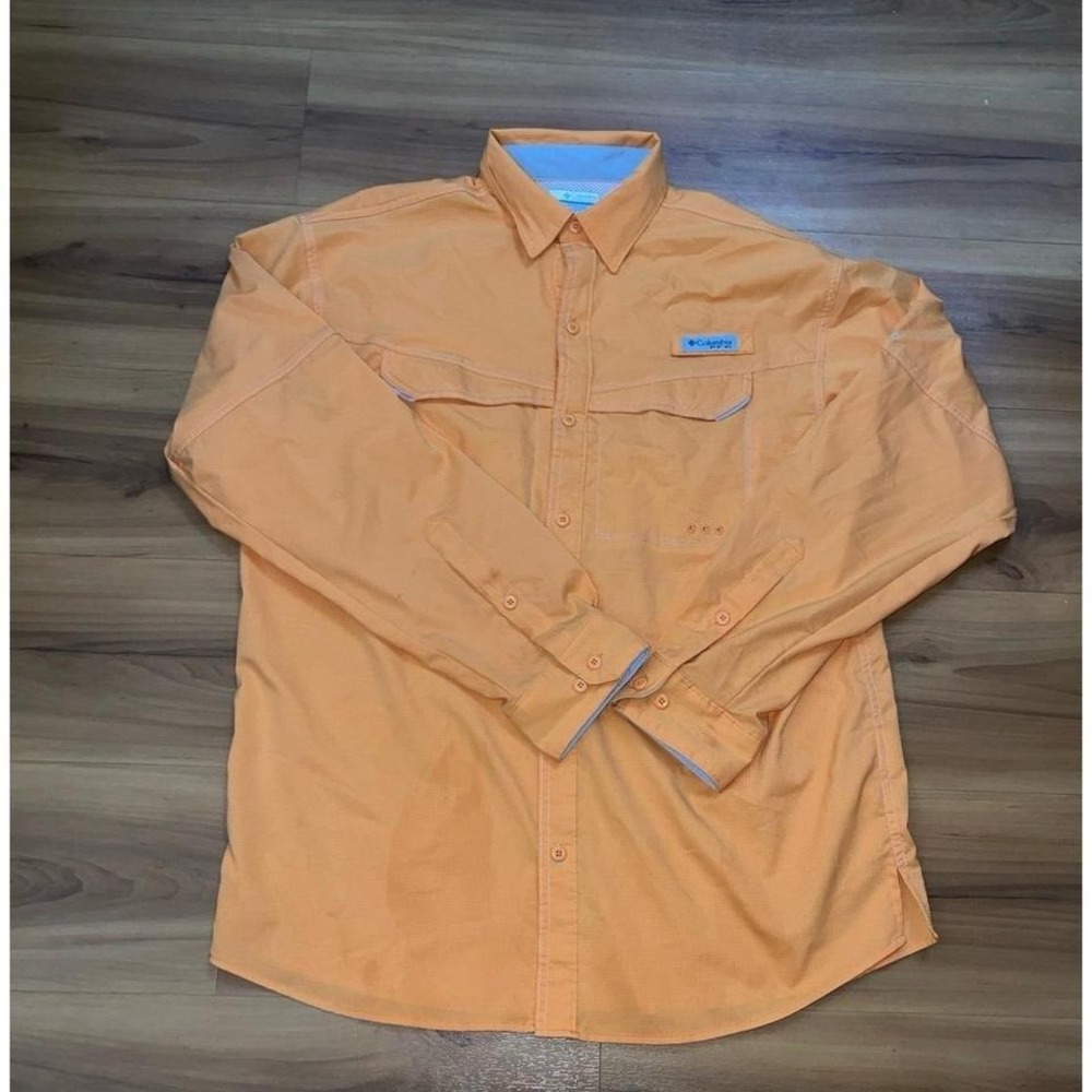 Mens Columbia Fishing Performance‎ Utility Button Down Shirt